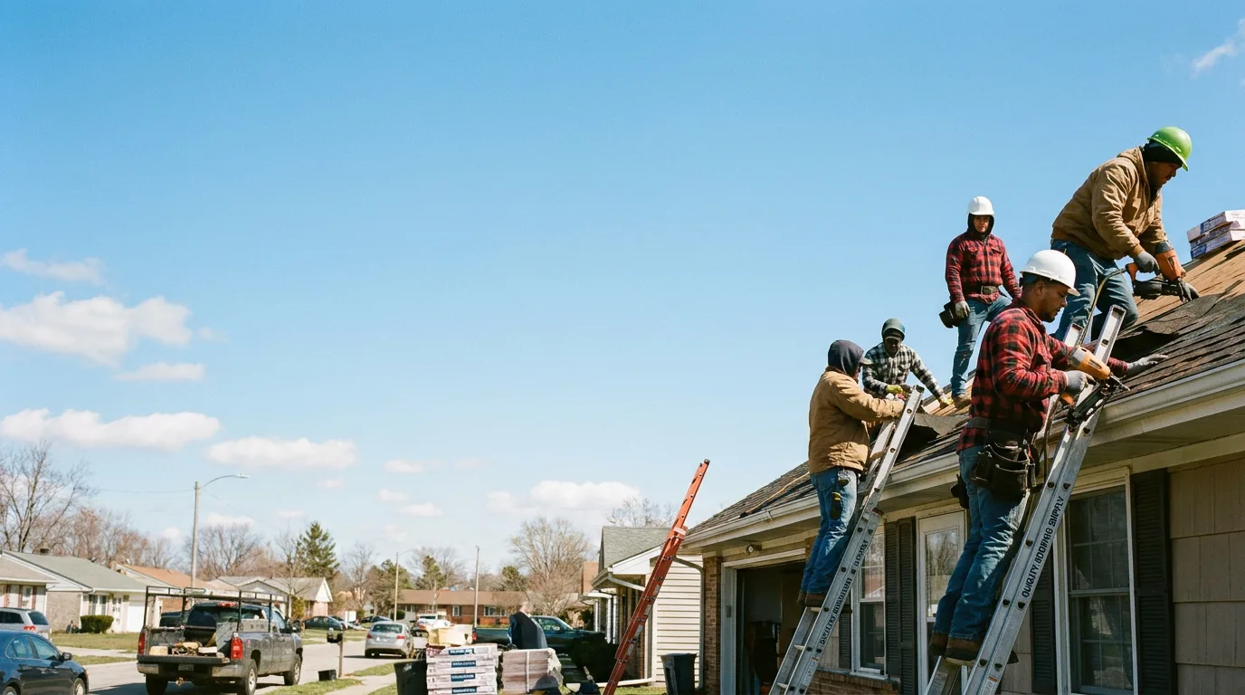 Roofing in Nachusa, IL near me